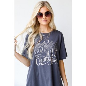 On Discount ● Country Roads Graphic Tee ● Dress Up