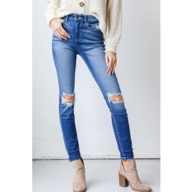 Bridget Distressed Skinny Jeans ● Dress Up Sales