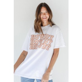 On Discount ● Howdy Graphic Tee ● Dress Up