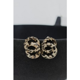 On Discount ● Sierra Leopard Drop Earrings ● Dress Up