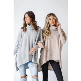 On Discount ● All Good Cheer Cowl Neck Sweater ● Dress Up