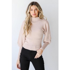 On Discount ● Just Your Type Puff Sleeve Sweater ● Dress Up