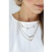 On Discount ● Mama Gold Layered Necklace ● Dress Up - 2