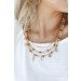 On Discount ● Isabella Beaded Layered Necklace ● Dress Up - 1
