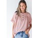 Take The Lead Henley Top ● Dress Up Sales - 1