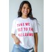 On Discount ● Take Me Out To The Ballgame Tee ● Dress Up - 0