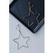 On Discount ● Bethany Gold Star Drop Earrings ● Dress Up - 3