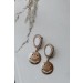 On Discount ● Cali Gold Smiley Face Drop Earrings ● Dress Up - 3