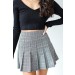 Smart Style Plaid Mini Skirt ● Dress Up Sales - 1