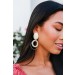 On Discount ● Hailey Statement Drop Earrings ● Dress Up - 1
