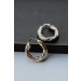 On Discount ● Nora Gold Twisted Hoop Earrings ● Dress Up - 1
