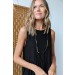 On Discount ● Charlie Black Beaded Necklace ● Dress Up - 2