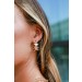 On Discount ● Ansley Gold Star Hoop Earrings ● Dress Up - 0