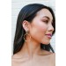 On Discount ● Gracie Statement Drop Earrings ● Dress Up - 0