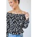 On Discount ● Irresistible Floral Off-the-Shoulder Blouse ● Dress Up - 1