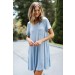 On Discount ● Focused On You T-Shirt Dress ● Dress Up - 1