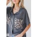 On Discount ● Free To Be Wild Leopard Pocket Blouse ● Dress Up - 2