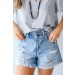 On Discount ● Andrea Distressed Denim Shorts ● Dress Up - 2