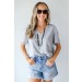 On Discount ● Andrea Distressed Denim Shorts ● Dress Up - 1