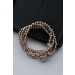 On Discount ● Bianca Gold Star Beaded Bracelet Set ● Dress Up - 3