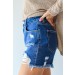 On Discount ● Reagan Distressed Mom Shorts ● Dress Up - 3