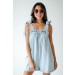 On Discount ● Sweet To Me Denim Romper ● Dress Up - 0
