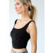 On Discount ● Sarah Ruched Cropped Tank ● Dress Up - 3