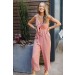 On Discount ● Meet You There Linen Jumpsuit ● Dress Up - 3