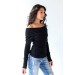 On Discount ● New Trends Off-The-Shoulder Knit Top ● Dress Up - 7
