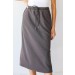 Kickin' It Drawstring Midi Skirt ● Dress Up Sales - 3