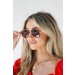 Reese Tortoise Aviator Sunglasses ● Dress Up Sales - 0