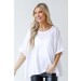 Try It Out Oversized Tee ● Dress Up Sales - 4