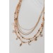 On Discount ● Isabella Beaded Layered Necklace ● Dress Up - 4