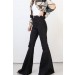Reagan Black Flare Jeans ● Dress Up Sales - 2