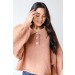 On Discount ● Soft To The Touch Henley Sweater ● Dress Up - 3