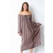 On Discount ● Simpler Times Smocked Maxi Dress ● Dress Up - 0