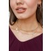 On Discount ● Chelsea Gold Layered Butterfly Necklace ● Dress Up - 2