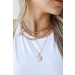 On Discount ● Sydney Gold Layered Chain Necklace ● Dress Up - 3