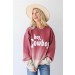 On Discount ● Hey Cowboy Ombre Pullover ● Dress Up - 1