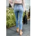 Lainey Distressed Mom Jeans ● Dress Up Sales - 3