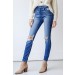 Bridget Distressed Skinny Jeans ● Dress Up Sales - 4
