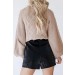 On Discount ● Take A Ride Faux Leather Shorts ● Dress Up - 9