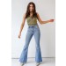 Stella High-Rise Flare Jeans ● Dress Up Sales - 0