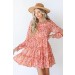 On Discount ● It's Groovy Tiered Floral Dress ● Dress Up - 0