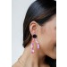 On Discount ● Cara Acrylic Statement Earrings ● Dress Up - 0