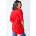On Discount ● Red Glory Glory Script Tee ● Dress Up - 2