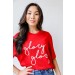 On Discount ● Red Glory Glory Script Tee ● Dress Up - 3