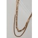 On Discount ● Stella Gold Layered Chain Necklace ● Dress Up - 1