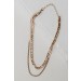 On Discount ● Stella Gold Layered Chain Necklace ● Dress Up - 3