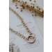 On Discount ● Natalie Gold Chain Necklace ● Dress Up - 3